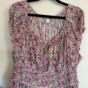 NWOT Old Navy Floral Cottagecore Dress
